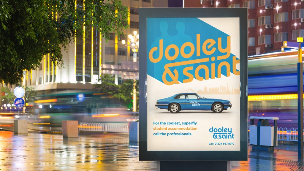Dooley & Saint street poster