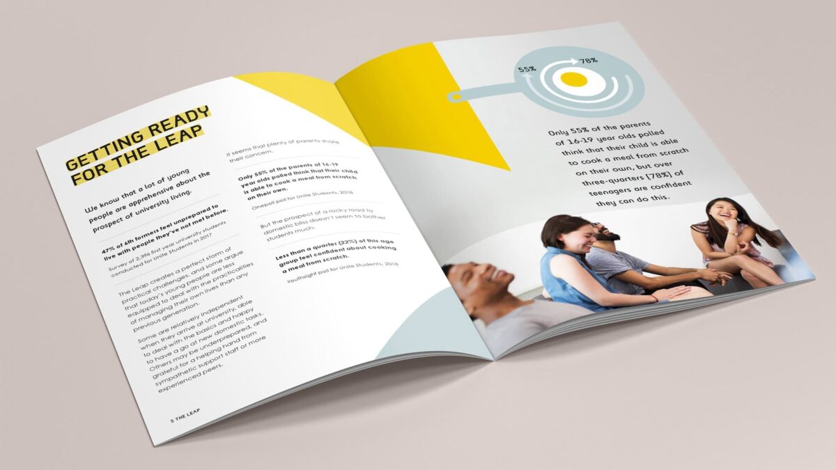 Unite White Paper design spread