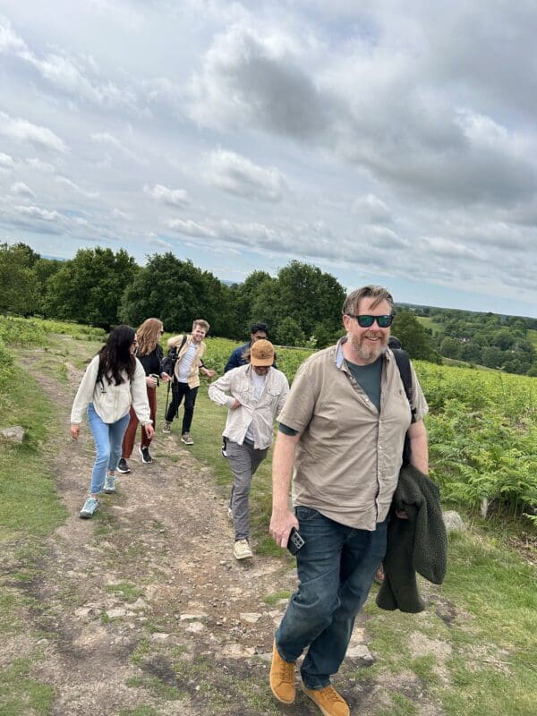 The team on a Team Connect Day at Bradgate Park