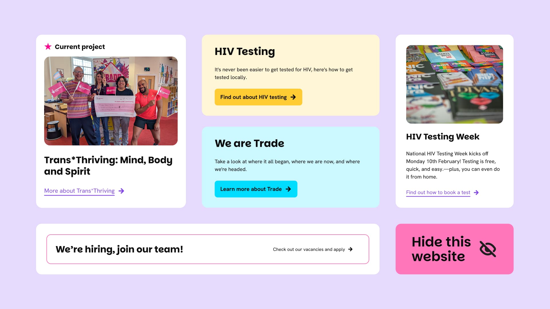 A collection of the modules that were used to build the new Trade website