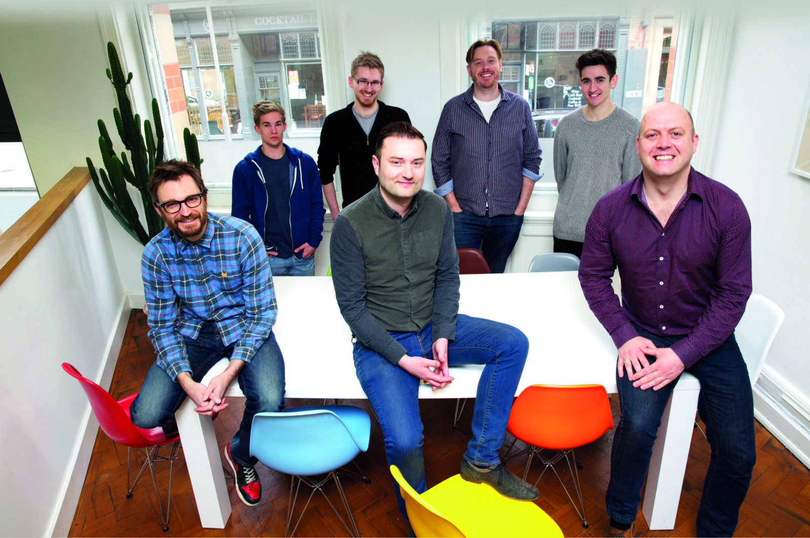The team grows even more... we're going to need a bigger table!