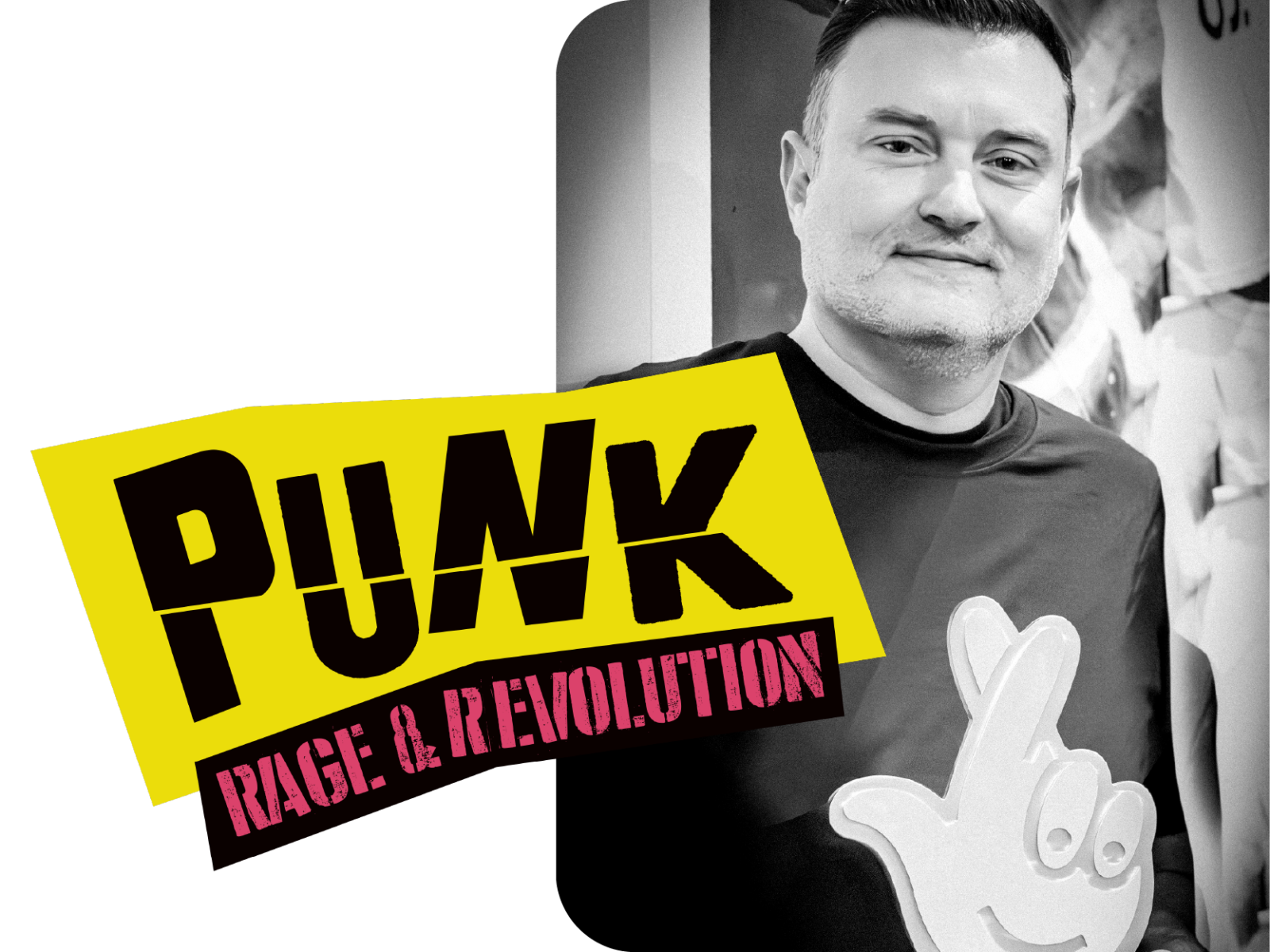 Our Punk project, in partnership with Soft Touch Arts, wins the National Lottery Project of the year award for England