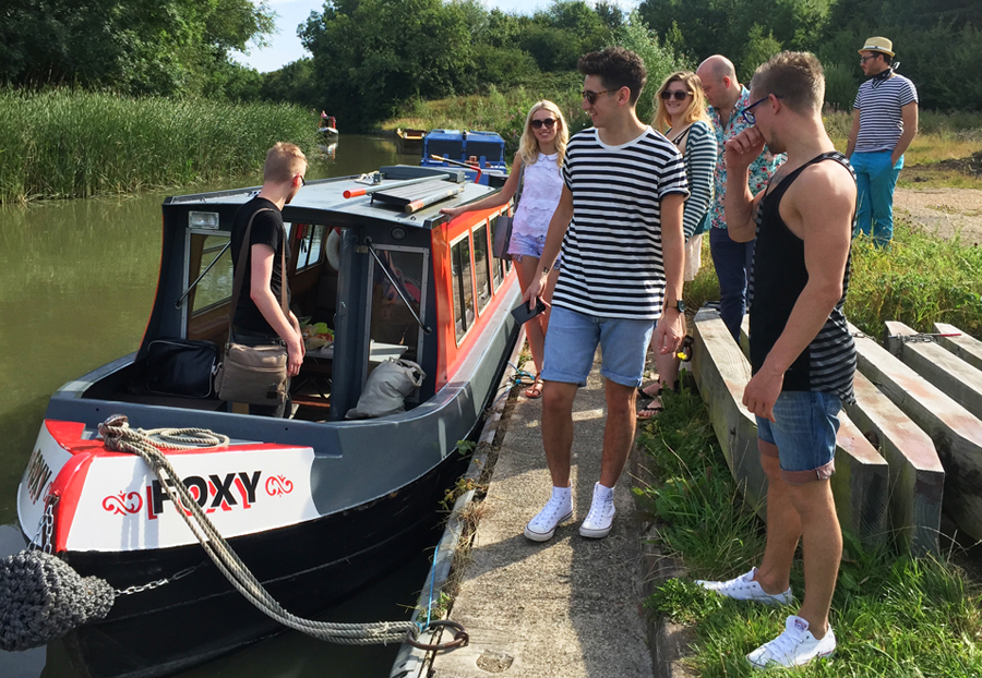 A memorable summer team trip to Foxton Locks